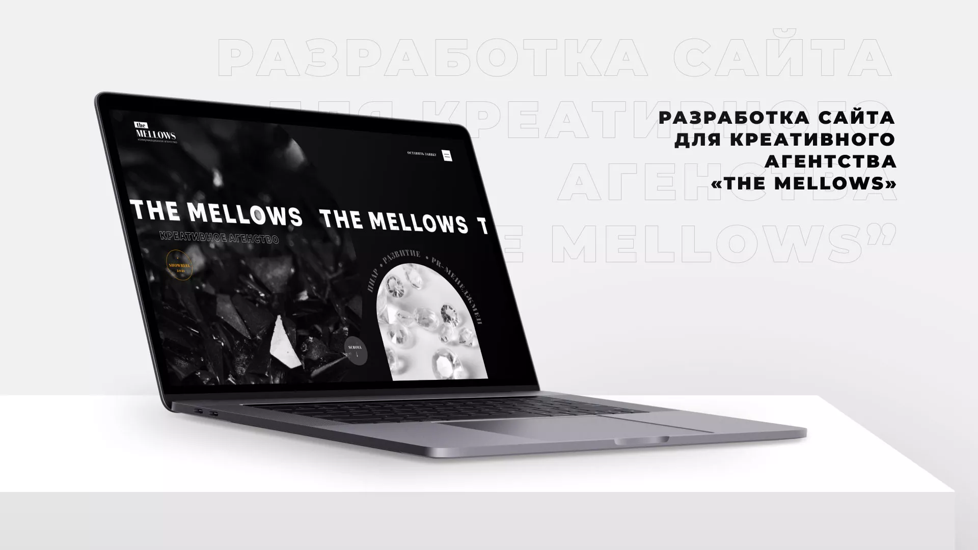 Разработка сайта креативного агентства «The Mellows» в Тайшете