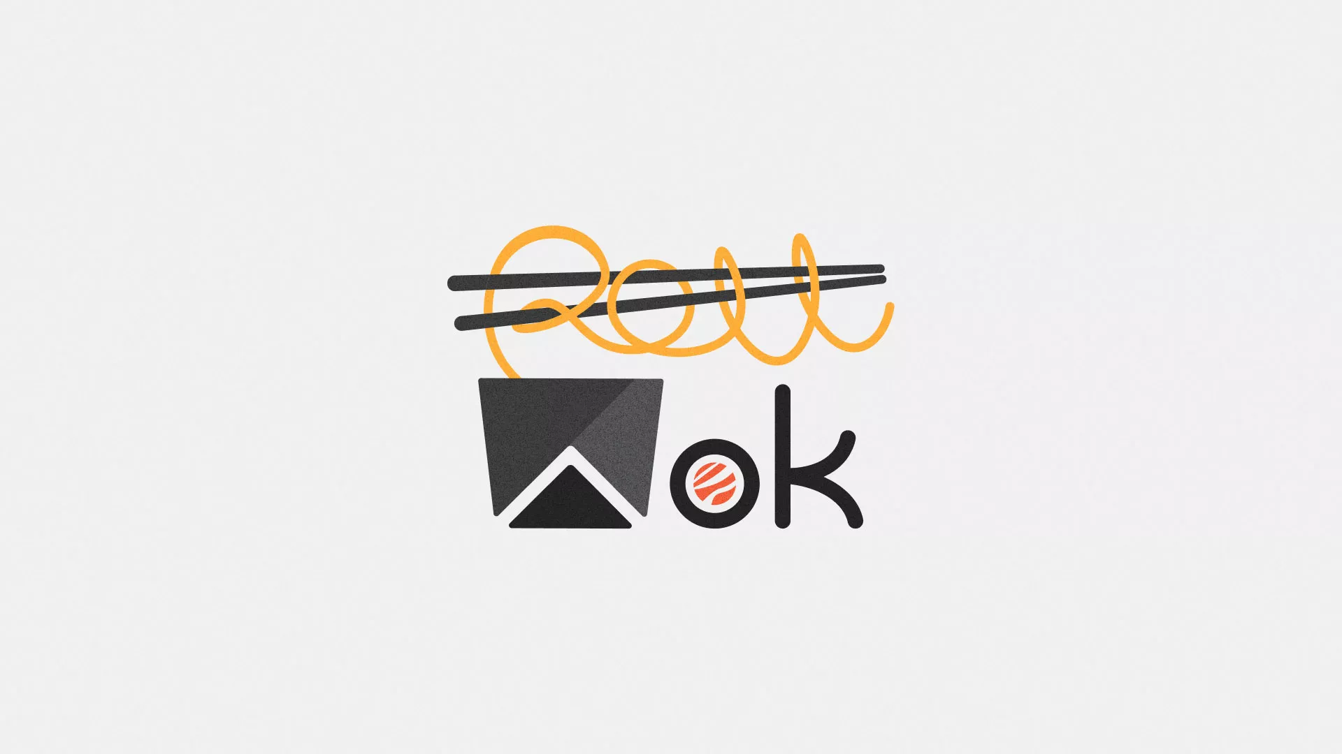 Разработка логотипа в Тайшете для суши-бара «Roll Wok Club» Разработка логотипа в Тайшете для суши-бара «Roll Wok Club»